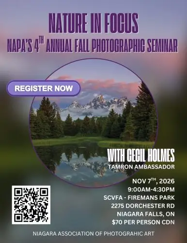 Nature in Focus, featuring Tamron Ambassador Cecil Holmes.
