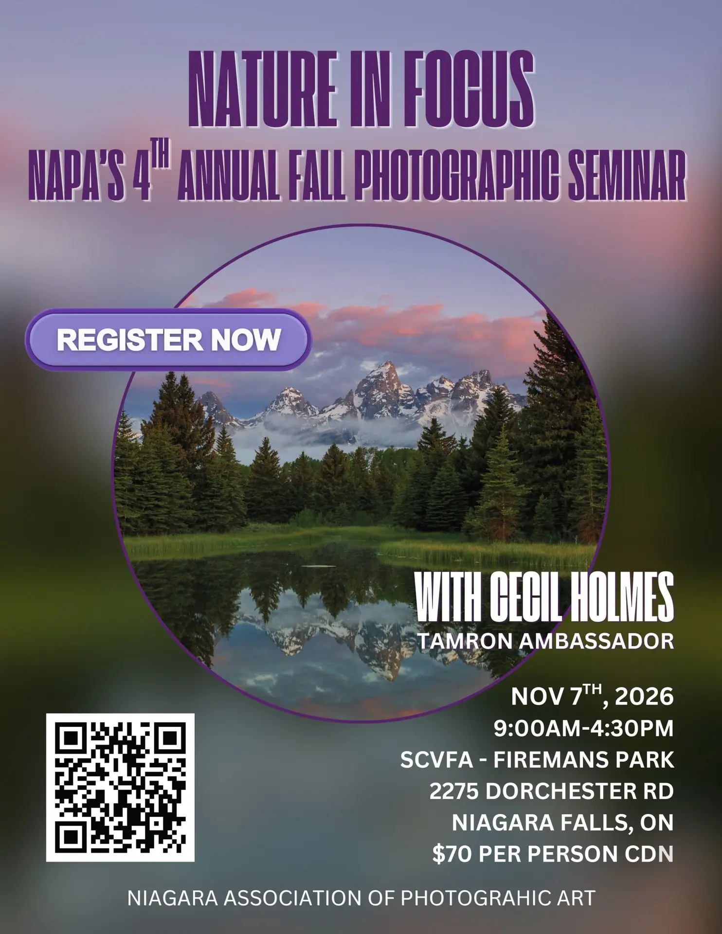 Nature in Focus, featuring Tamron Ambassador Cecil Holmes.